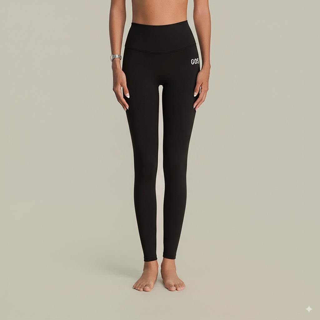 Quần legging dài ống ôm Glowfit GOS lưng cao co giãn Girlsofsports