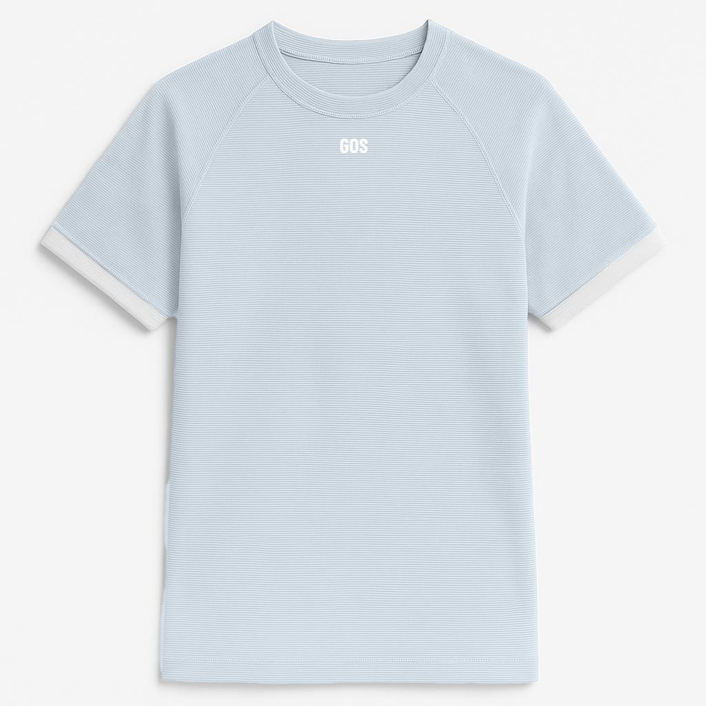 Áo thể thao gym ôm body nam GOS CodeLine S21 (Thun dệt kim)