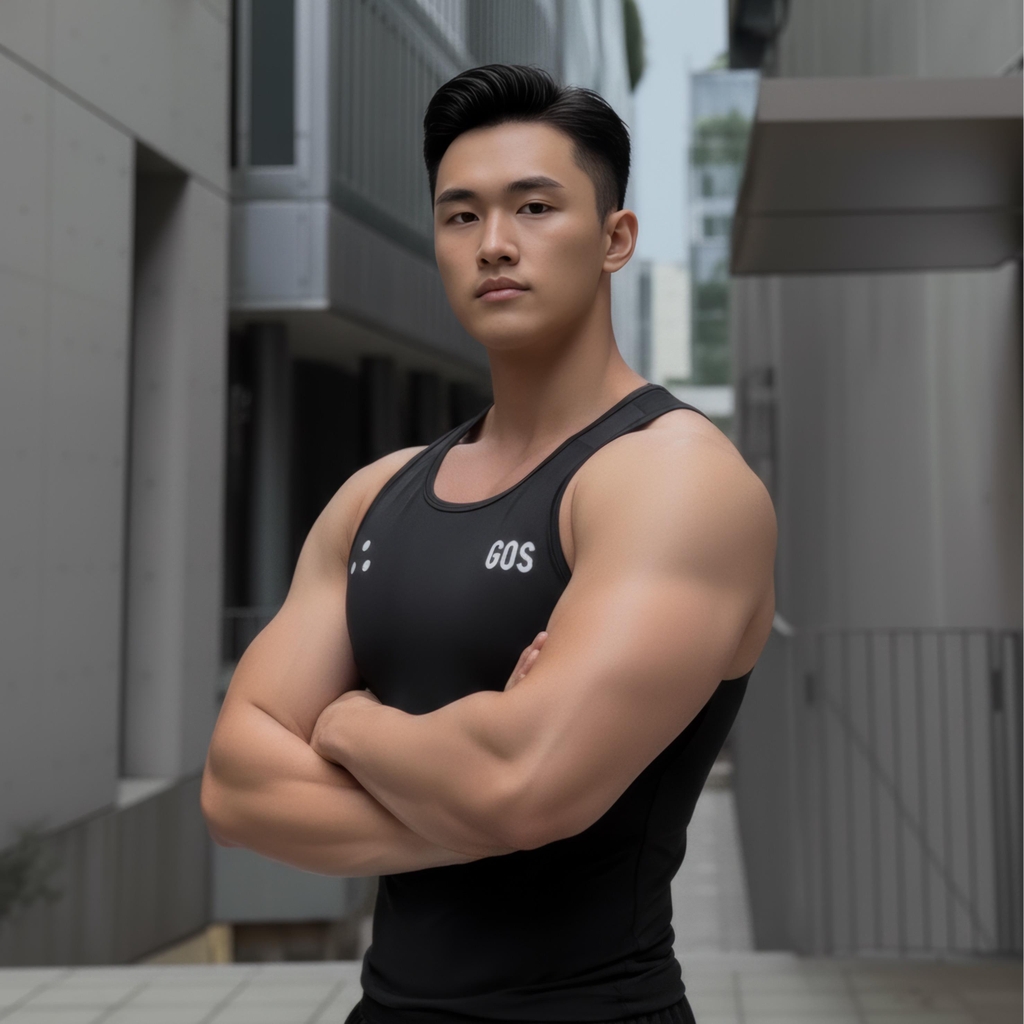 Áo ba lỗ thể thao GOS Avion S22 ( SIÊU ÔM VÙNG EO)