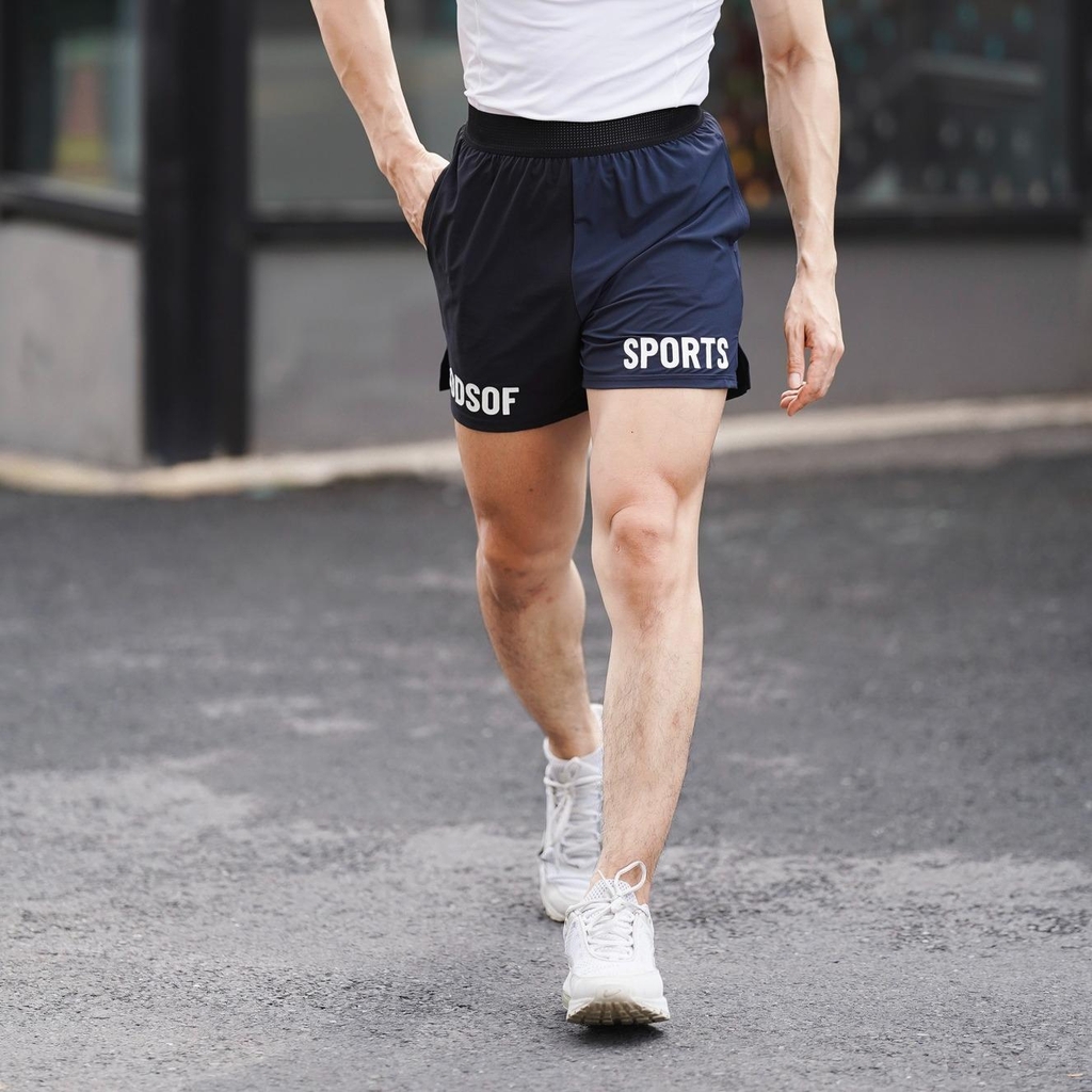 Quần thể thao nam chạy bộ, pickleball, gym GOS COLORFLIP S21