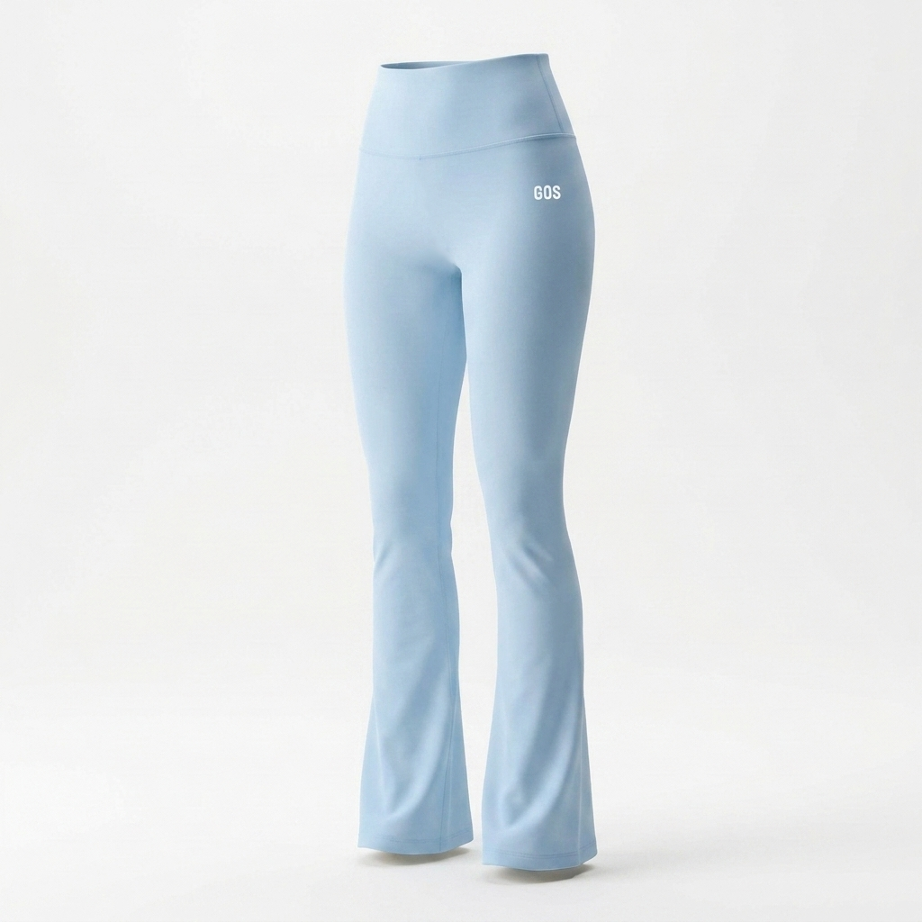 Quần dài legging ống loe GOS Flare legging thể thao lưng cao Girlsofsports