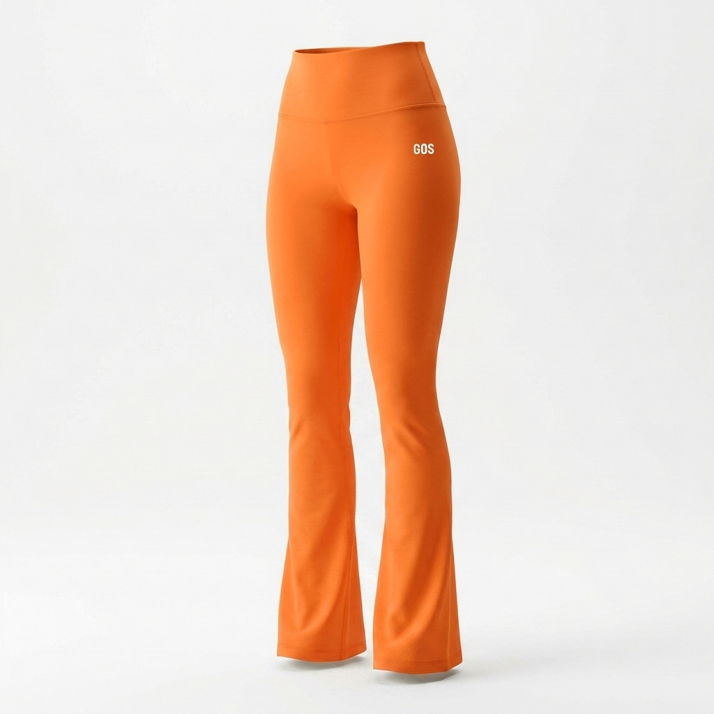 Quần dài legging ống loe GOS Flare legging thể thao lưng cao Girlsofsports