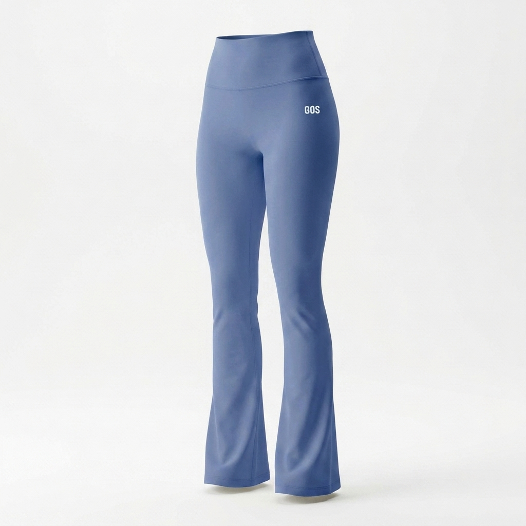 Quần dài legging ống loe GOS Flare legging thể thao lưng cao Girlsofsports