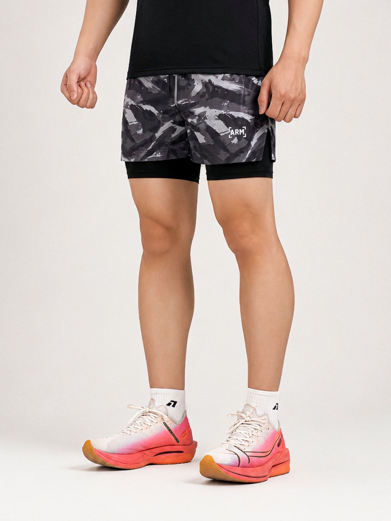 QUẦN ĐÙI CAMO 2 LỚP