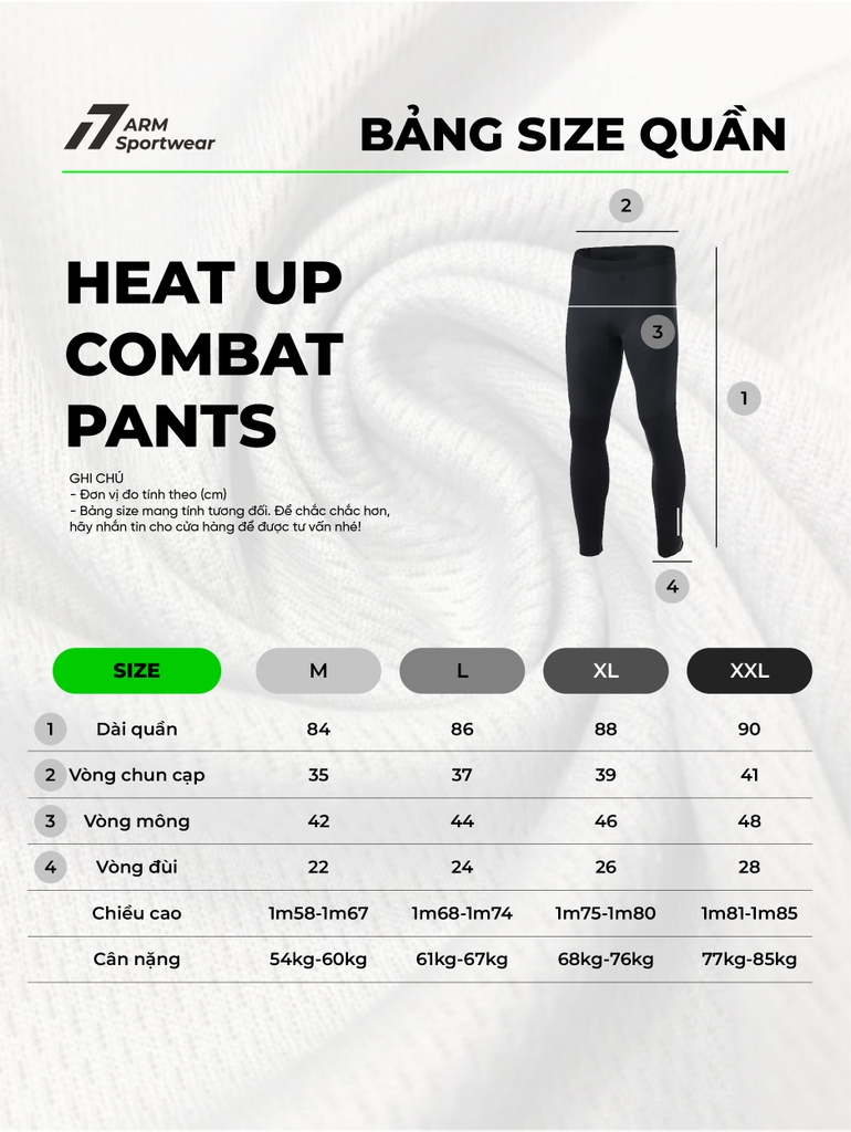 QUẦN GIỮ NHIỆT HEAT UP