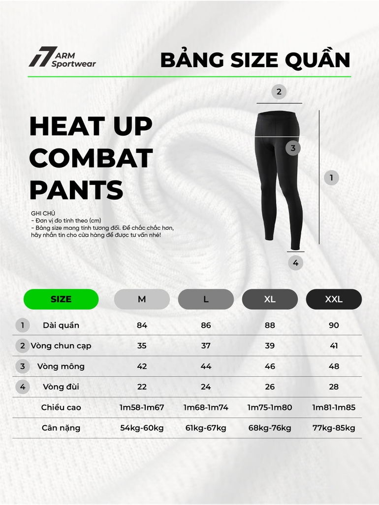 QUẦN GIỮ NHIỆT COMBAT PANTS