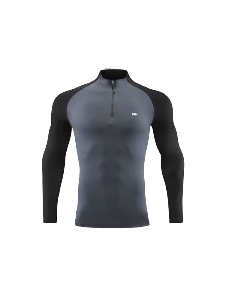 ÁO ZIP DÀI PHỐI MÀU RAGLAN