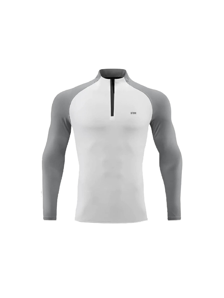 ÁO ZIP DÀI PHỐI MÀU RAGLAN