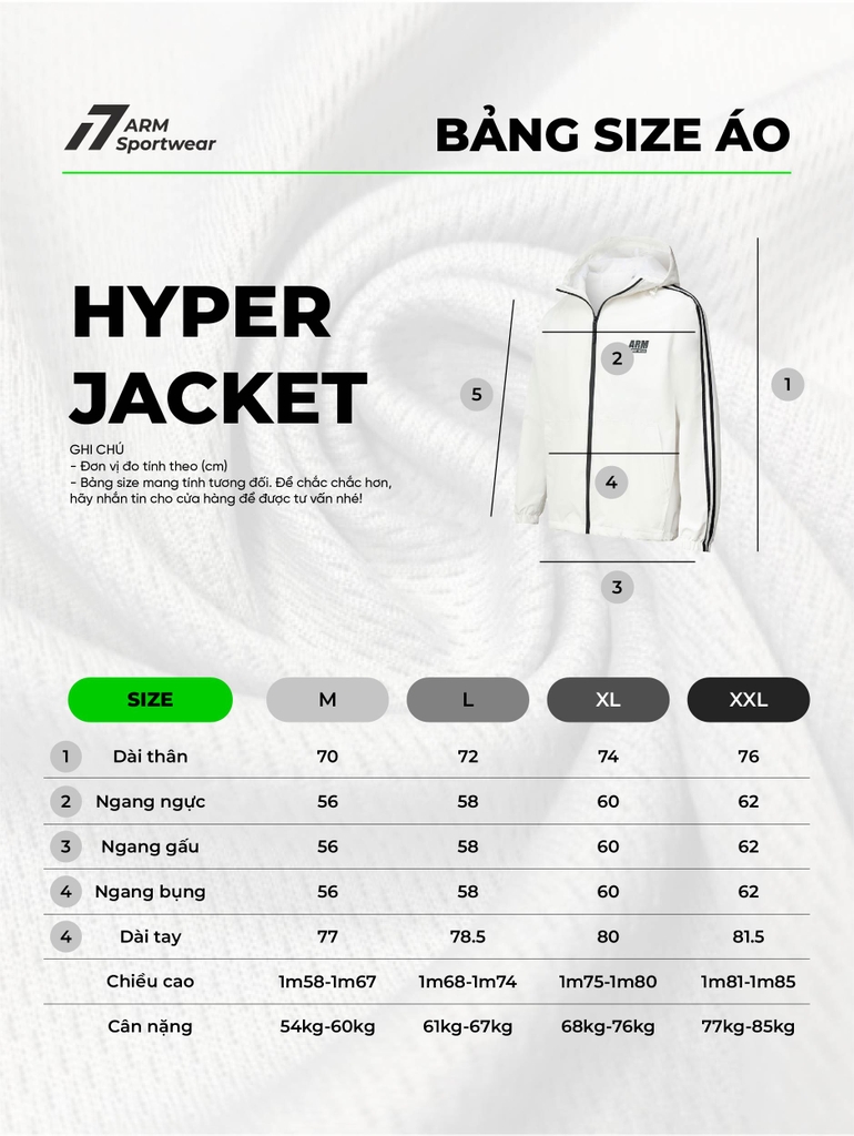 ÁO KHOÁC GIÓ HYPER JACKET