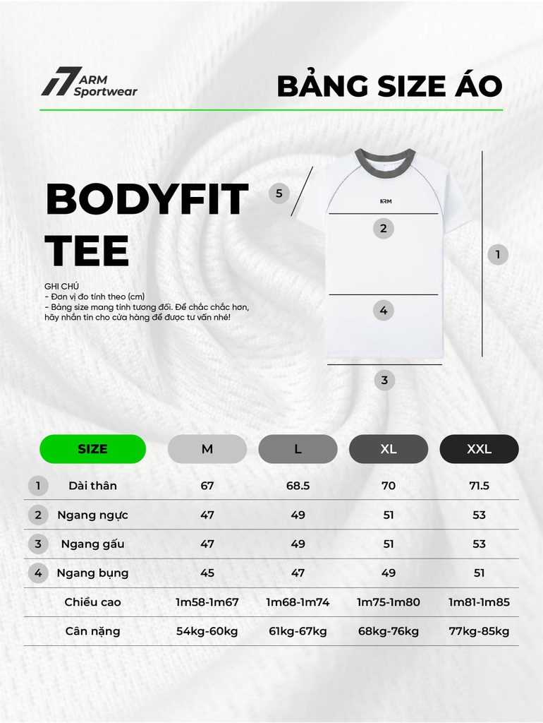 ÁO THUN BODYFIT