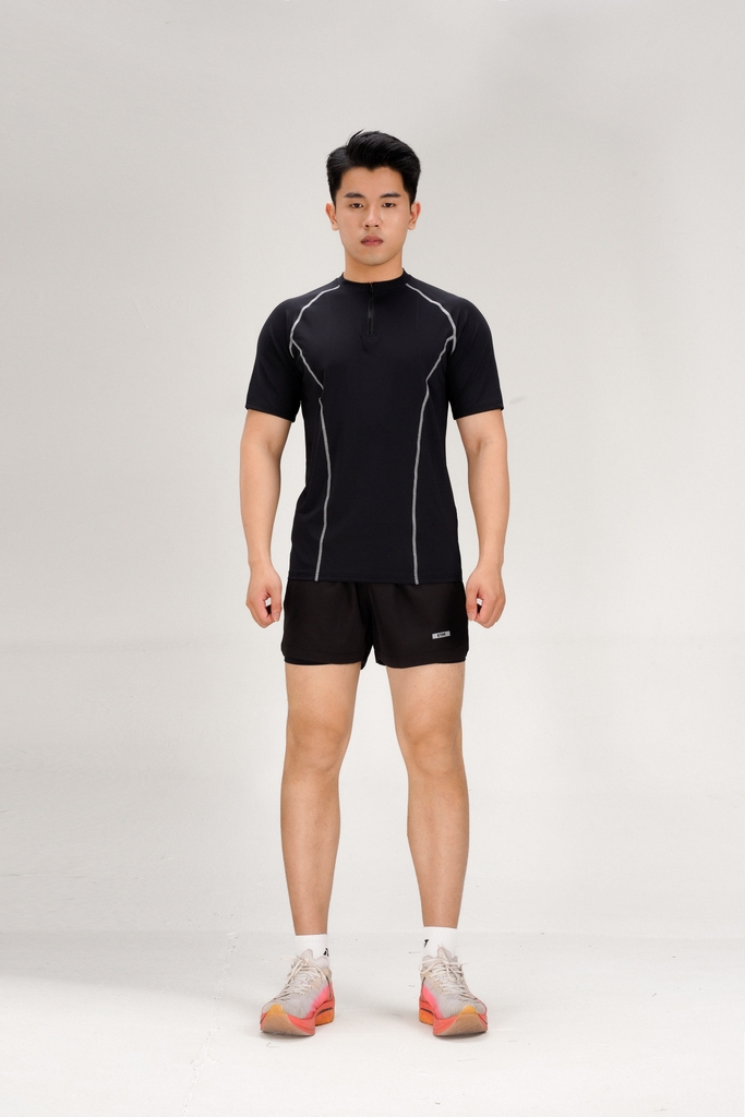 ÁO ZIP CỘC GYM POWER