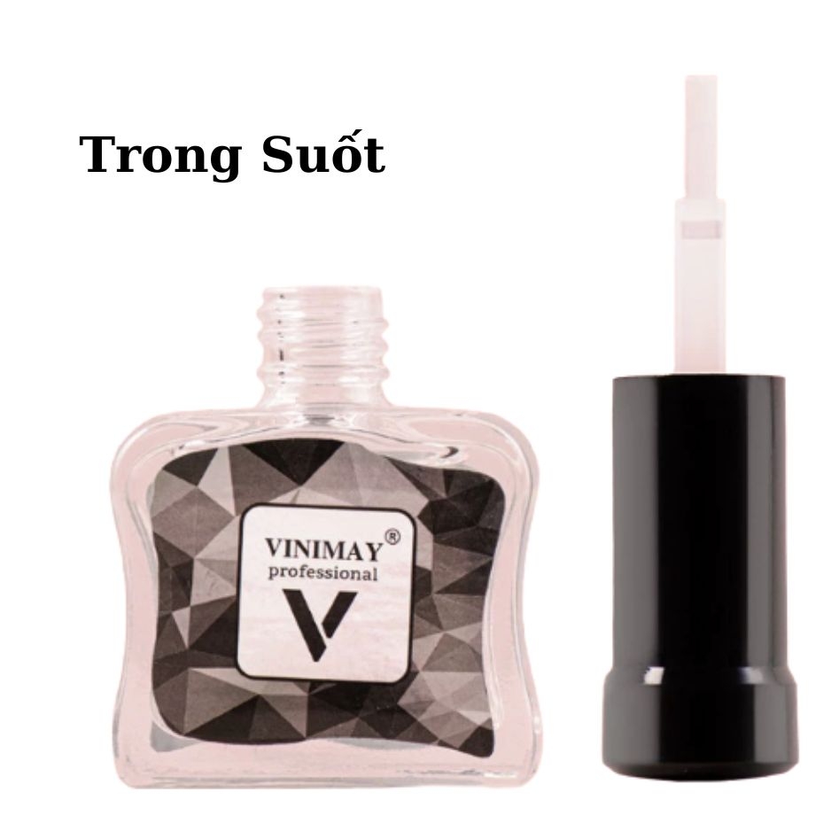 Cồn Loang Vinimay Trắng Đen Trong Suốt Tạo Hiệu Ứng Loang Nail Nghệ Thuật