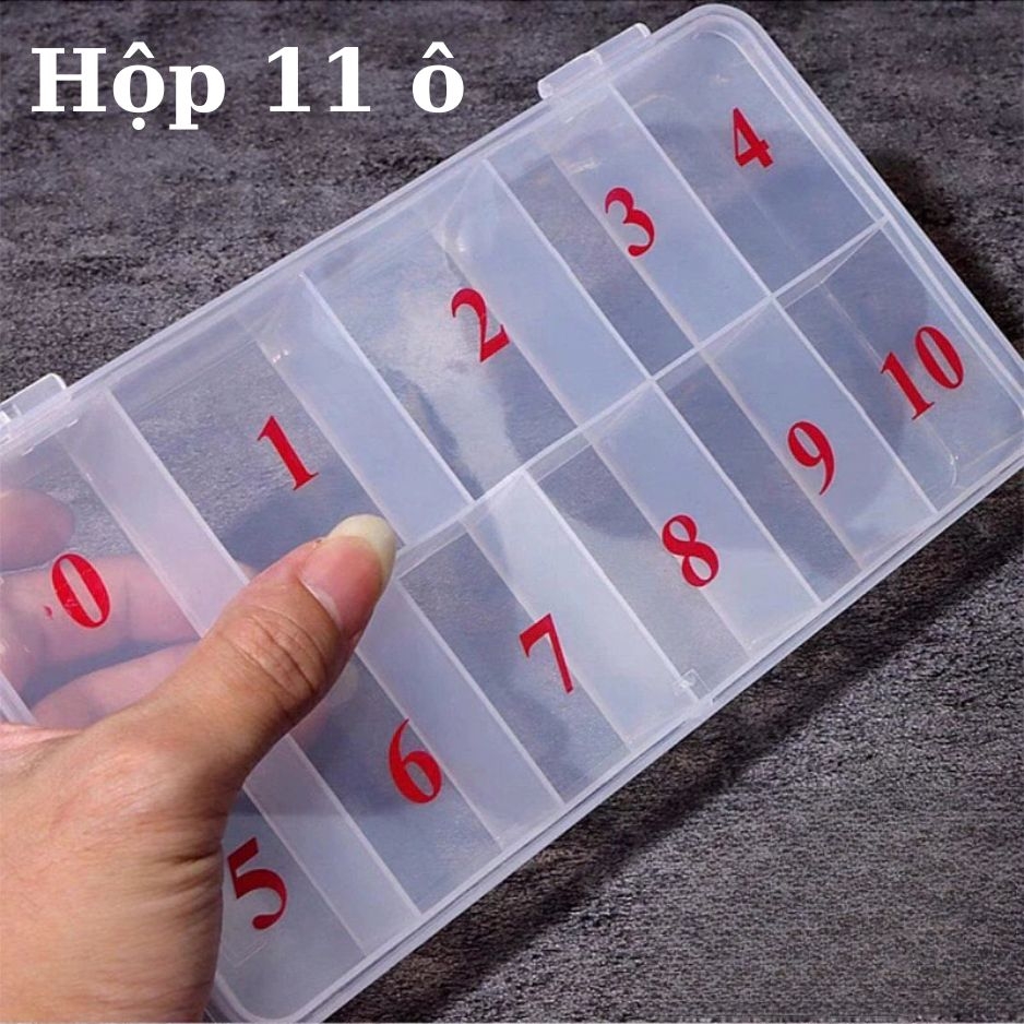 Hộp Đựng Móng 10 Ô - 11 Ô - 12 Ô
