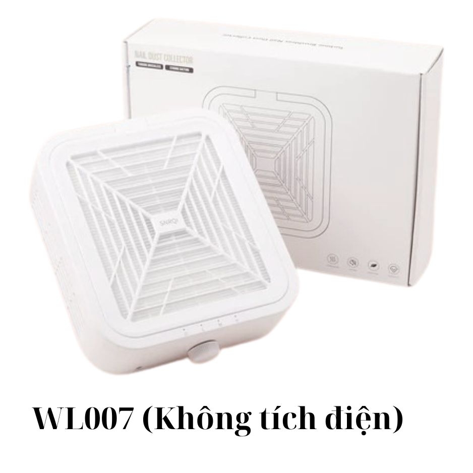Máy Hút Bụi Nail SNRQI WL007 Không Tích Điện 120W Có Màng Lọc Tháo Rời