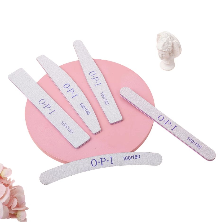 Dũa Móng OPI 100/180 Cao Cấp – Dũa Nail Tạo Form, Mài Móng Chuyên Nghiệp