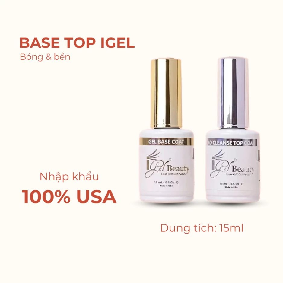 Base Top Igel Beauty 15ml