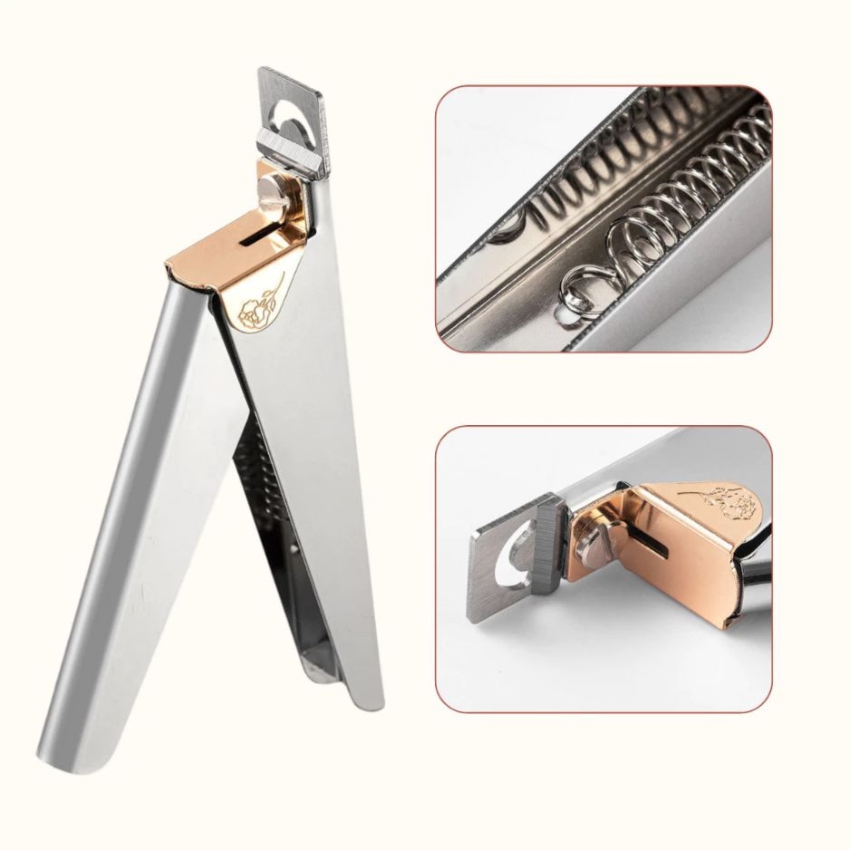 KÌM BẤM MÓNG GIẢ INOX – CẮT NGỌT, CHUẨN FORM MÓNG