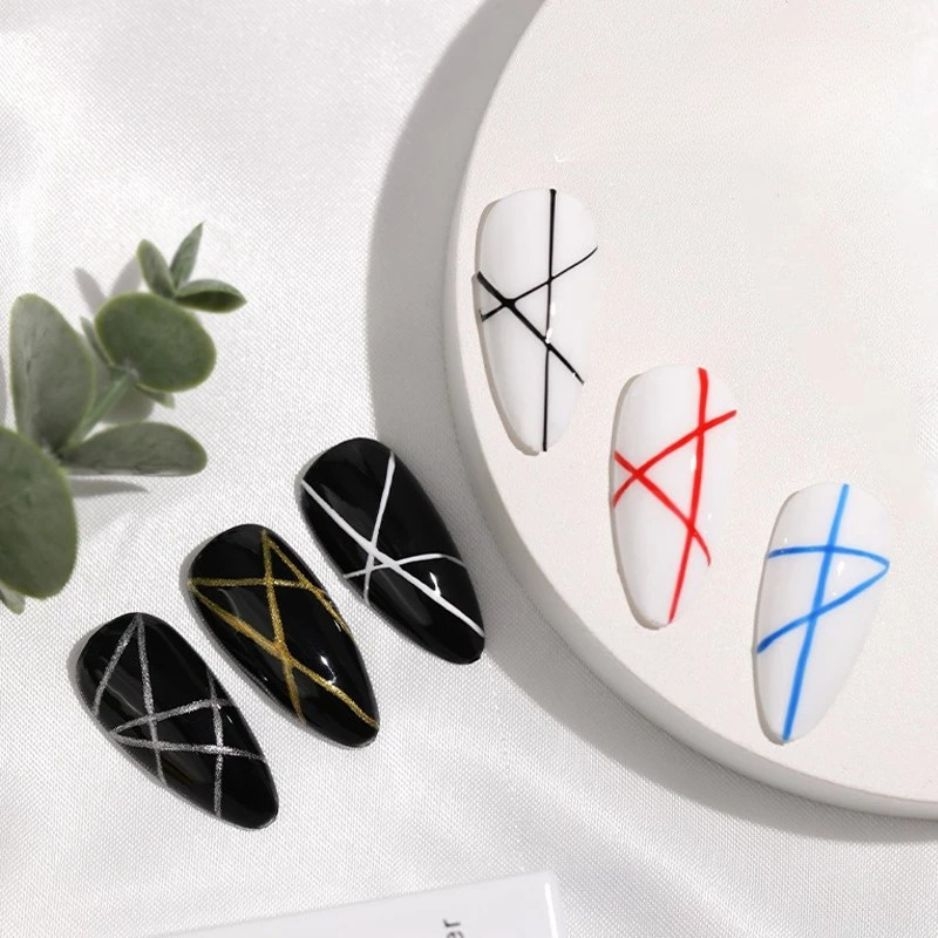 Cọ Nét Aifer 12ml – Gel Liner Vẽ Nail Nhiều Màu, Vẽ Line Siêu Mảnh