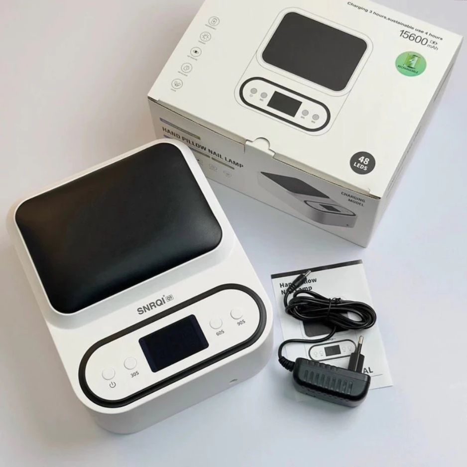 Máy Hơ Gel Tích Điện SNRQI Q9 48W Kèm Gối Kê Tay