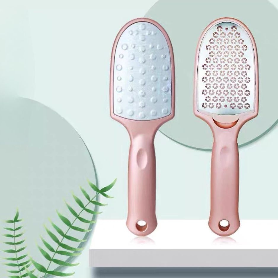 Cây Chà Gót Chân 2 Mặt Có Hộp Chứa Da Chết