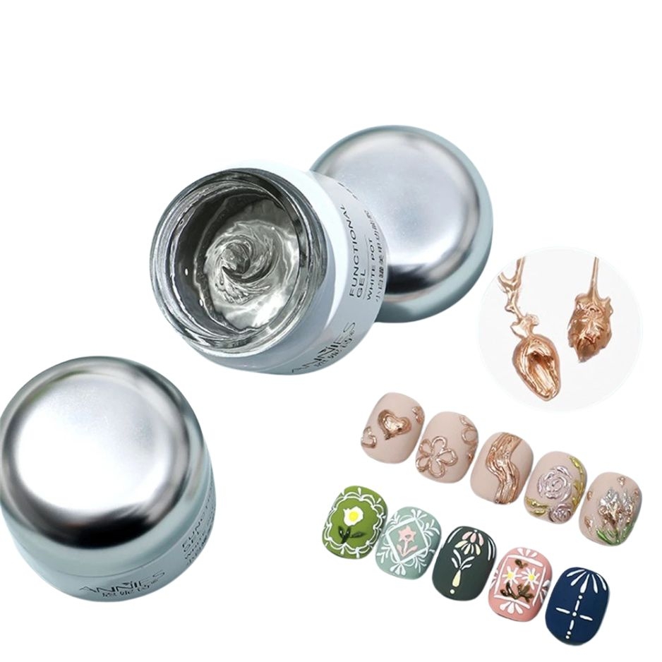 Gel Nặn ANNIES 20g – 3 Phân Loại Trắng, Trong Suốt, Thủy Tinh