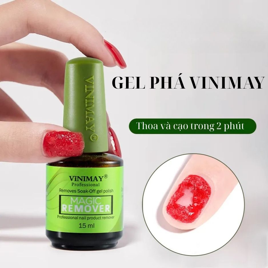 Gel Phá Sơn Gel Vinimay – Magic Remover 15m
