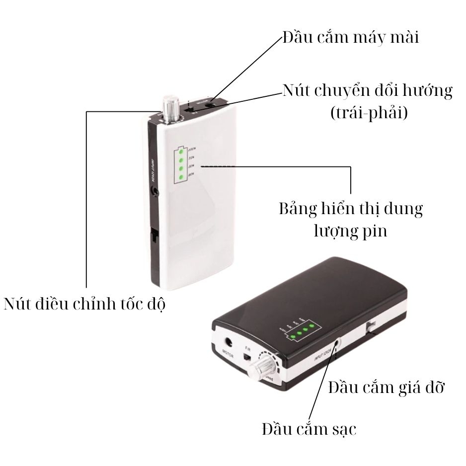 Máy Mài Tích Điện US-805