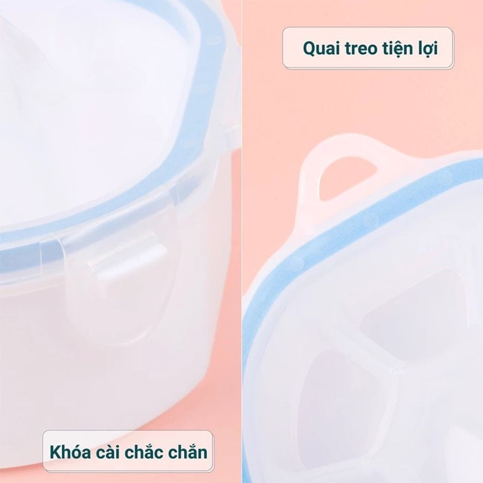 Bát Ngâm Tay Làm Nail Loại 2 Lớp