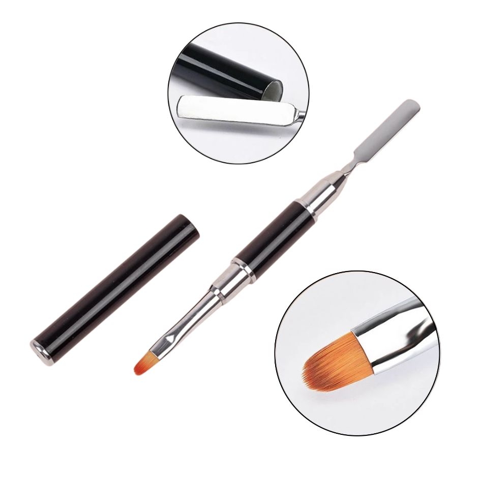 Cọ Đắp Gel 2 Đầu Cao Cấp