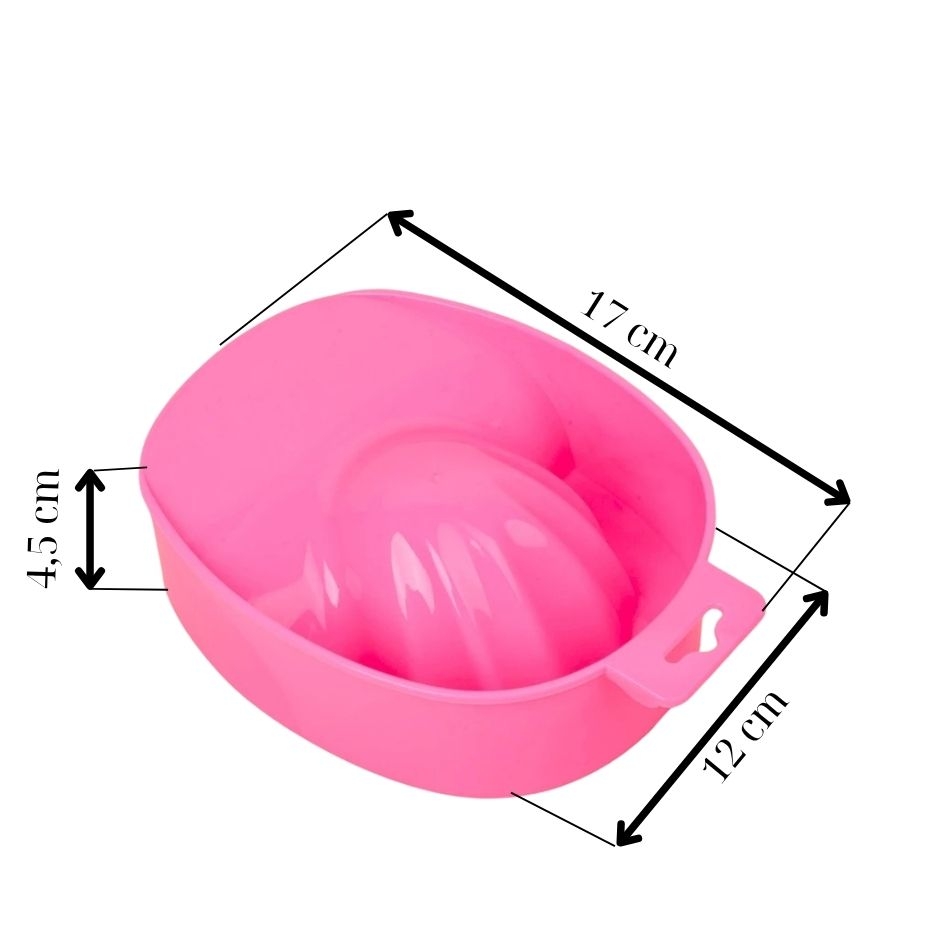 Bát Ngâm Tay Làm Nail Nhựa Cứng