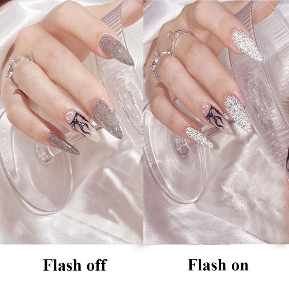 Sơn Gel Nhũ Flash Vendeeni Siêu Sáng – Hiệu Ứng Kim Tuyến Bắt Flash Cực Đỉnh