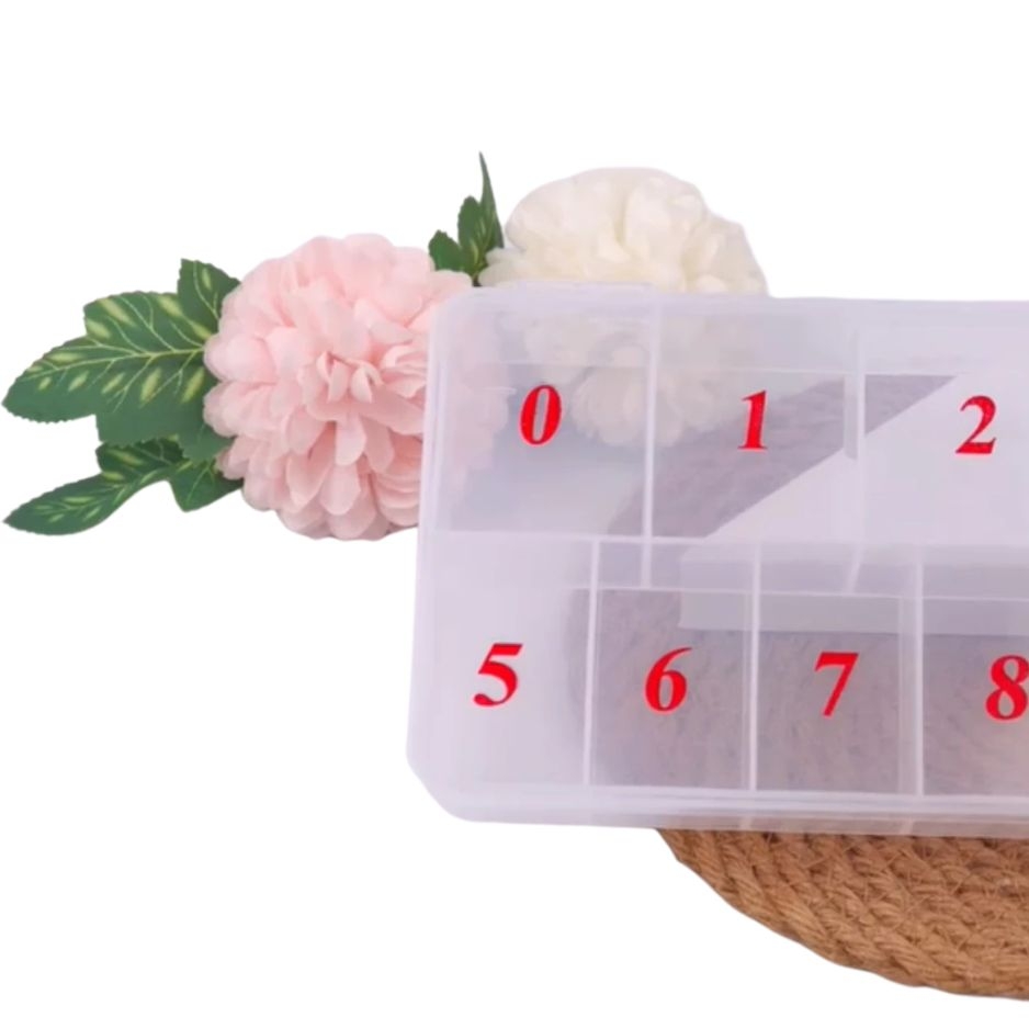 Hộp Đựng Móng 10 Ô - 11 Ô - 12 Ô