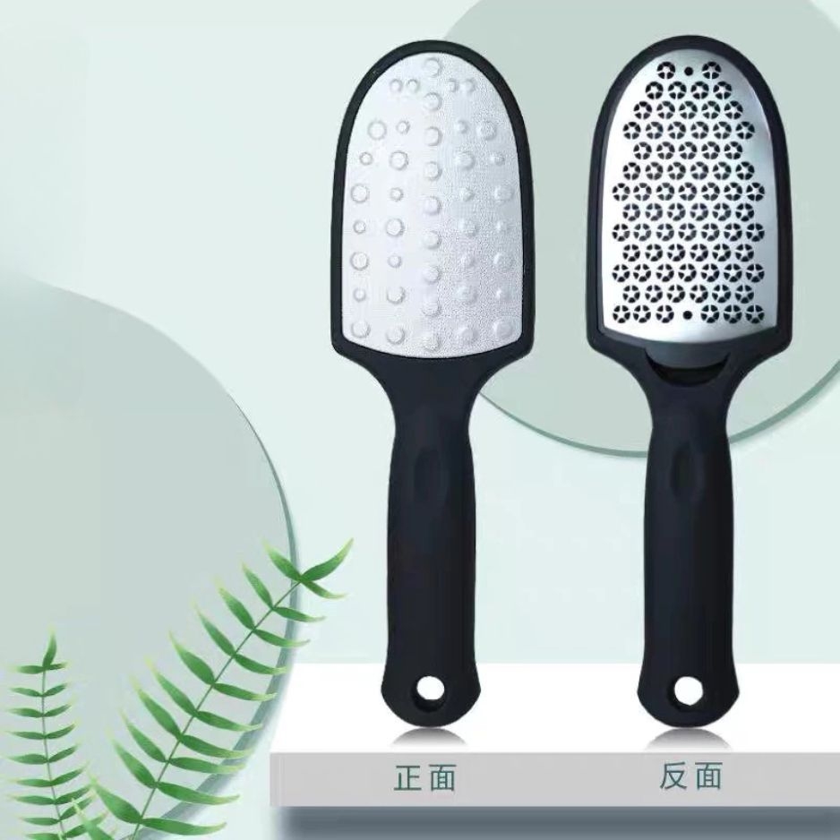 Cây Chà Gót Chân 2 Mặt Có Hộp Chứa Da Chết