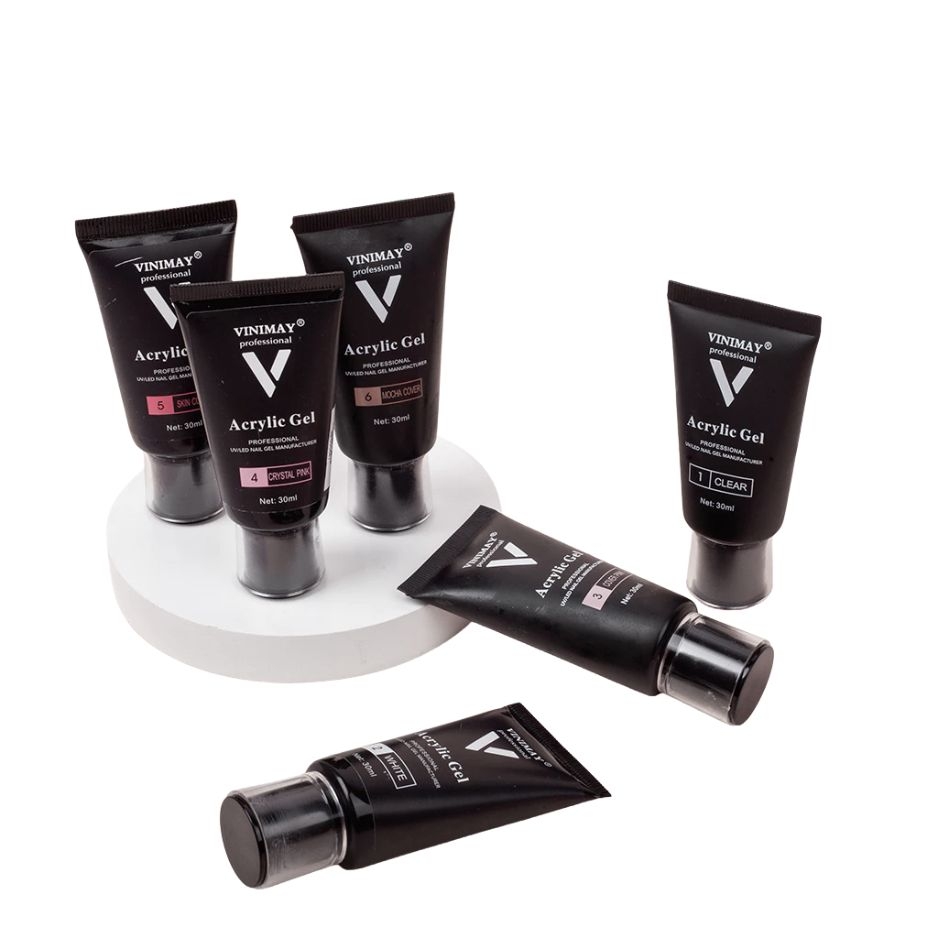 Gel Gôm Nối Móng Vinimay Acrylic Gel 30ml – Nhiều Phân Loại Màu