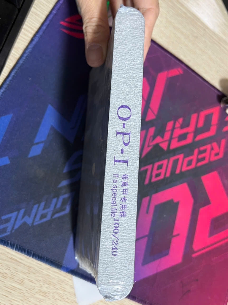 Dũa Móng OPI 100/180 Cao Cấp – Dũa Nail Tạo Form, Mài Móng Chuyên Nghiệp