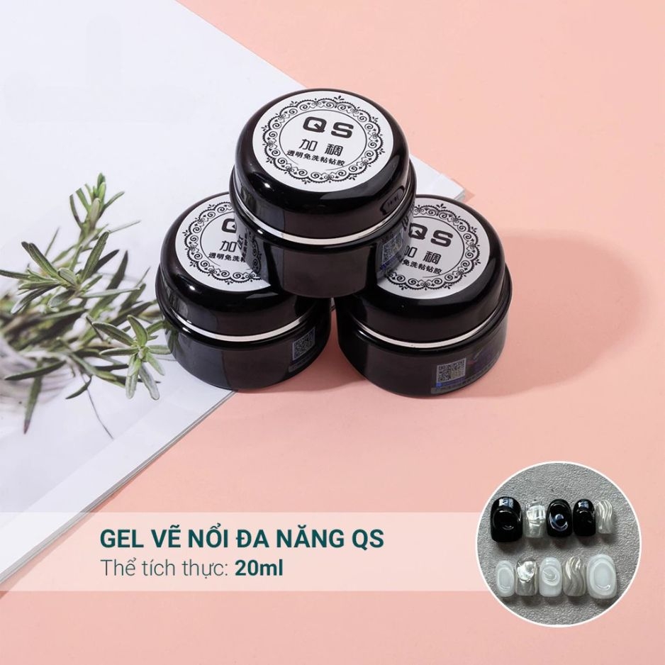 Gel Thủy Tinh Vẽ Nổi QS Đa Năng 20ml