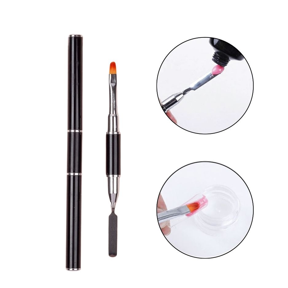 Cọ Đắp Gel 2 Đầu Cao Cấp