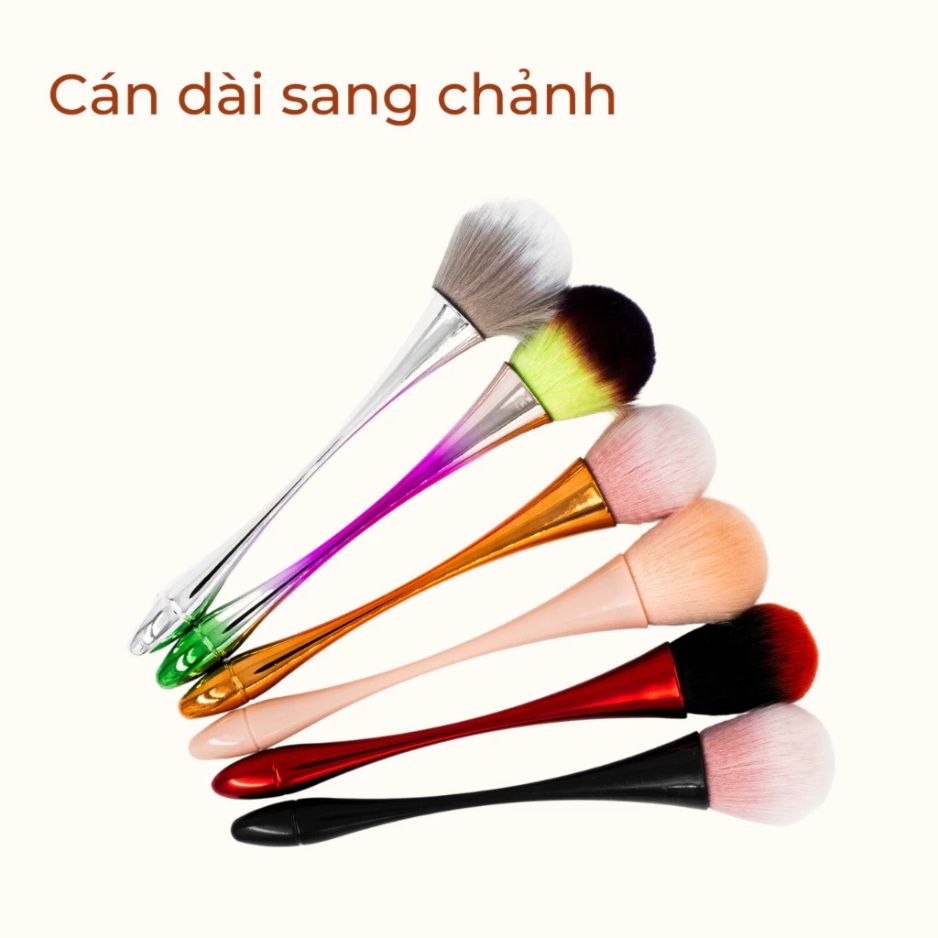 Chổi Phủi Bụi Nail Cán Dài Cao Cấp