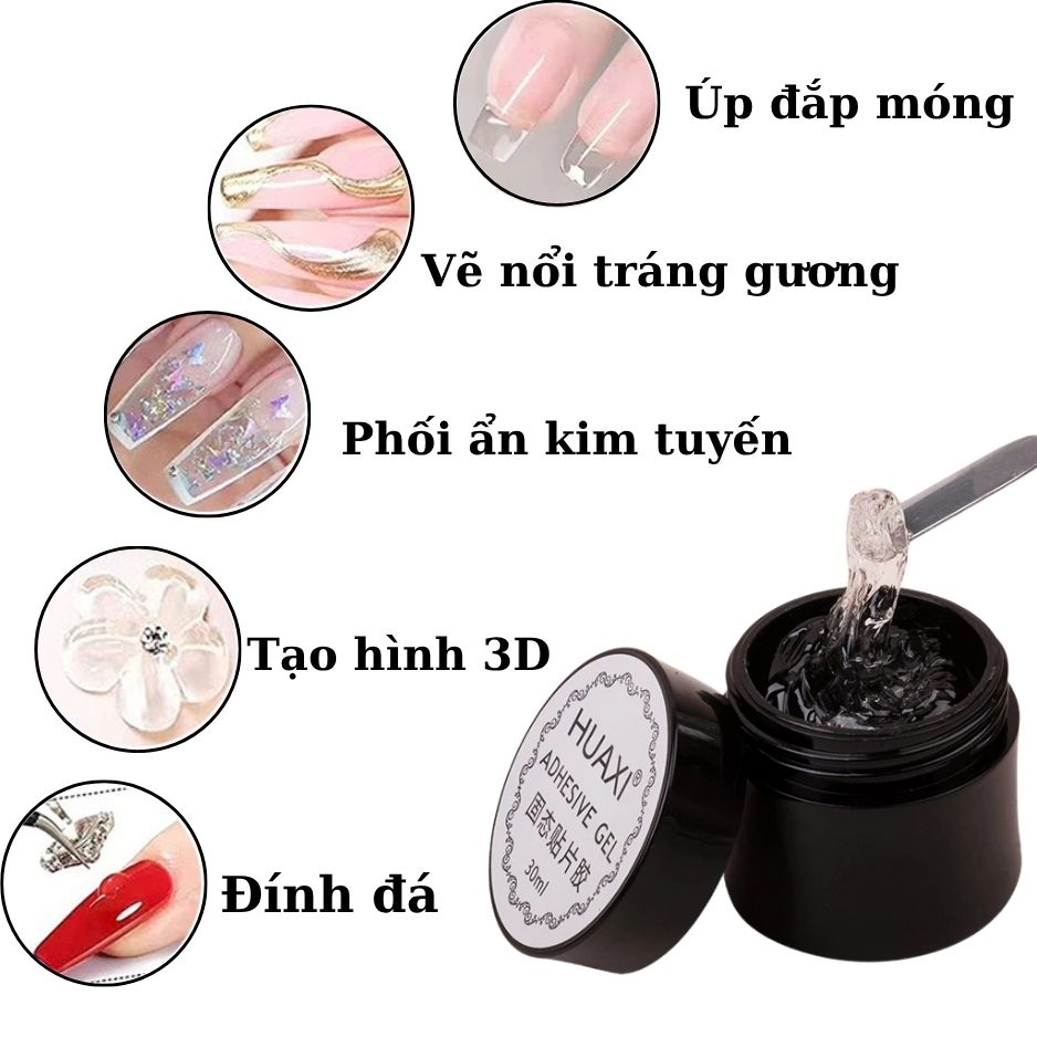 Gel Định Hình Huaxi Adhesive Gel – Phân Loại 10g / 30ml
