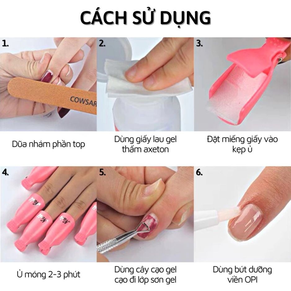 Giấy Lau Gel Nail Không Xơ 1000 Miếng