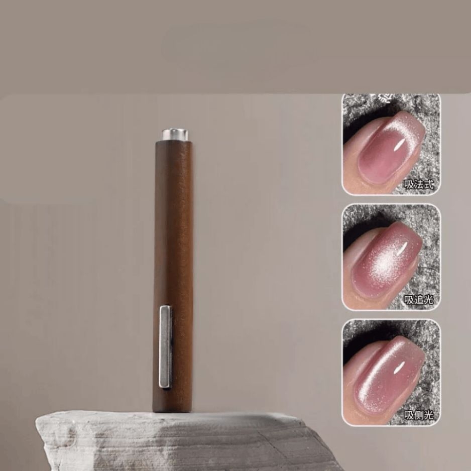 Nam Châm Mắt Mèo 3 in 1 Cán Gỗ