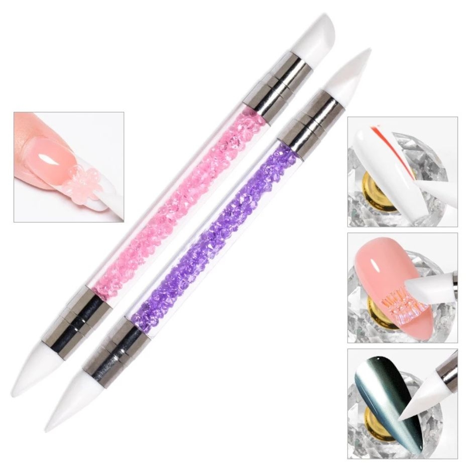 Bút Silicon 2 Đầu Đa Năng Làm Nail