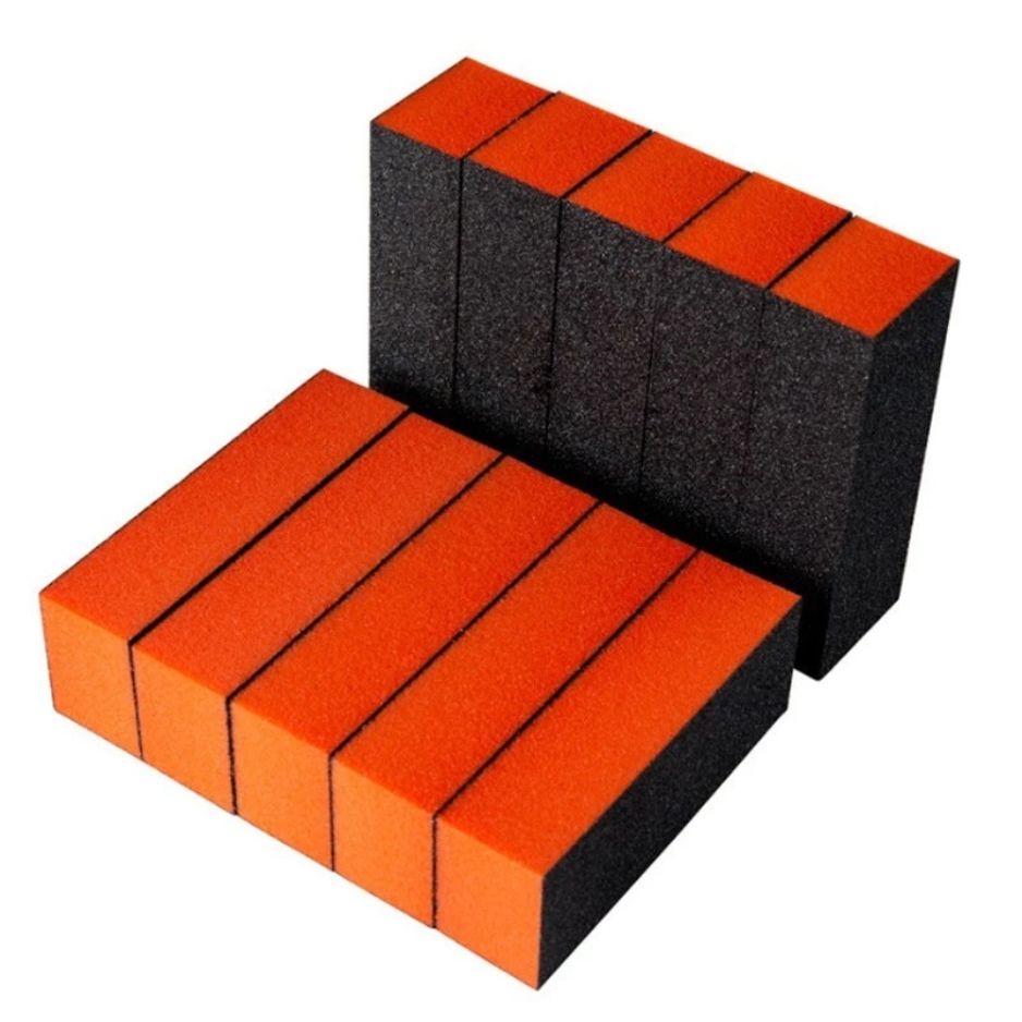 Phao Dũa Móng Chà Mịn Đỏ Đen – Buffer Nail Làm Mịn Móng Cao Cấp