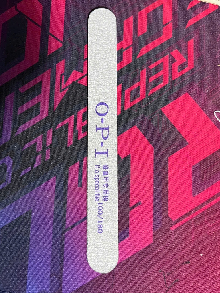 Dũa Móng OPI 100/180 Cao Cấp – Dũa Nail Tạo Form, Mài Móng Chuyên Nghiệp