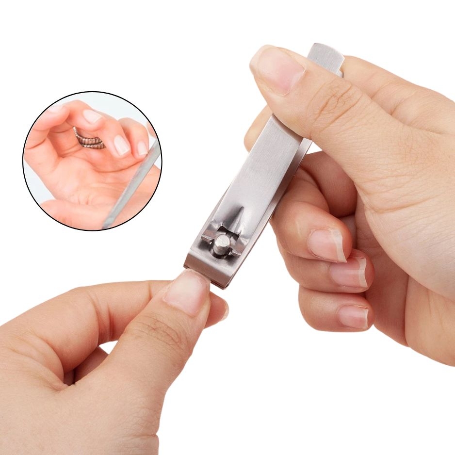 Bấm Móng Tay Inox Không Gỉ Cao Cấp