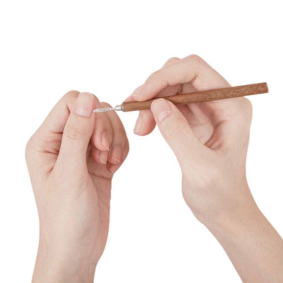 Cây Lấy Khóe Móng Cán Gỗ Cao Cấp – Dụng Cụ Lấy Khóe 1 Đầu / 2 Đầu Chuyên Dụng Nail