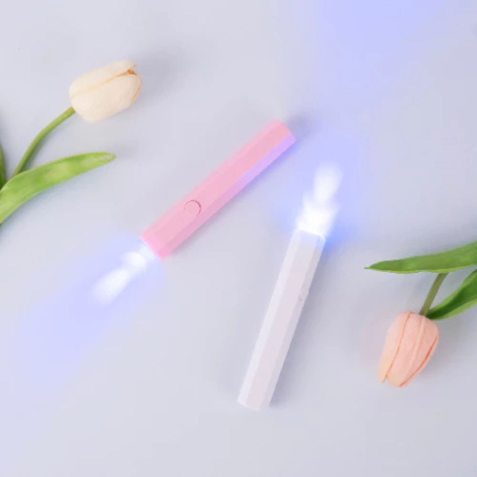Máy Hơ Gel Mini Cầm Tay – Đèn UV LED Hơ Móng Nail Nhỏ Gọn, Sạc USB