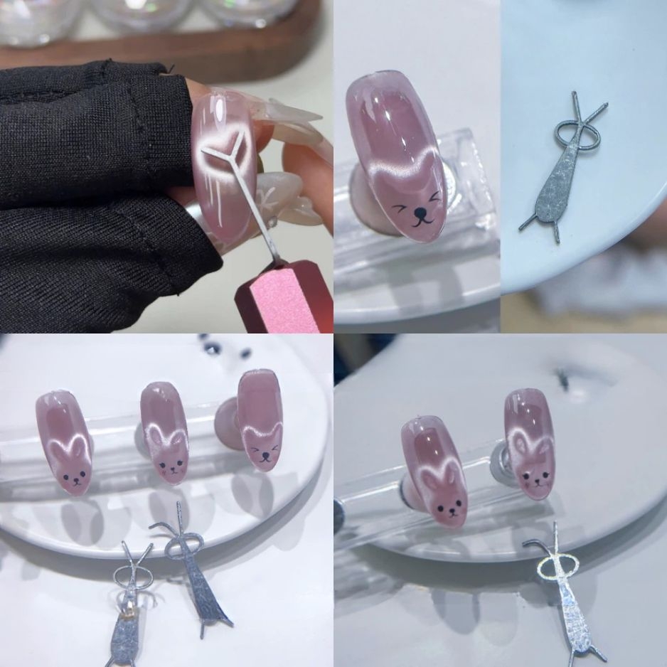 Thanh Kim Loại Tạo Hình Mắt Mèo