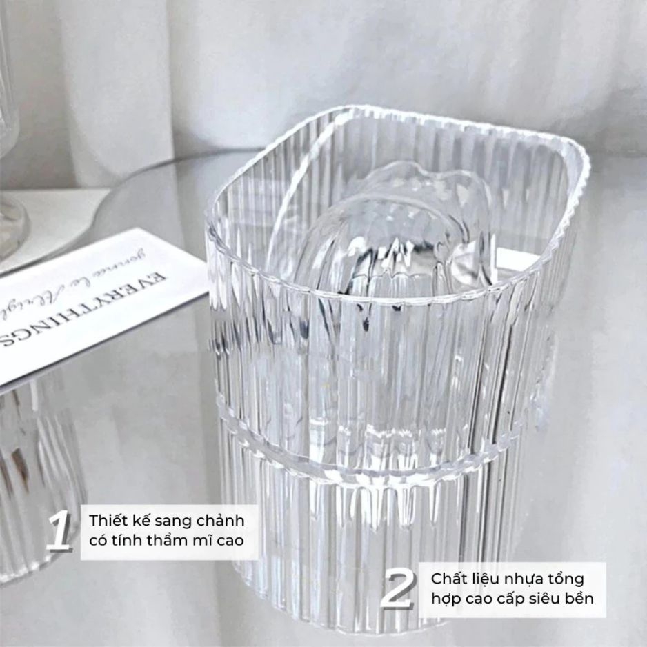 Bát Ngâm Tay Nhựa Mika Cao Cấp