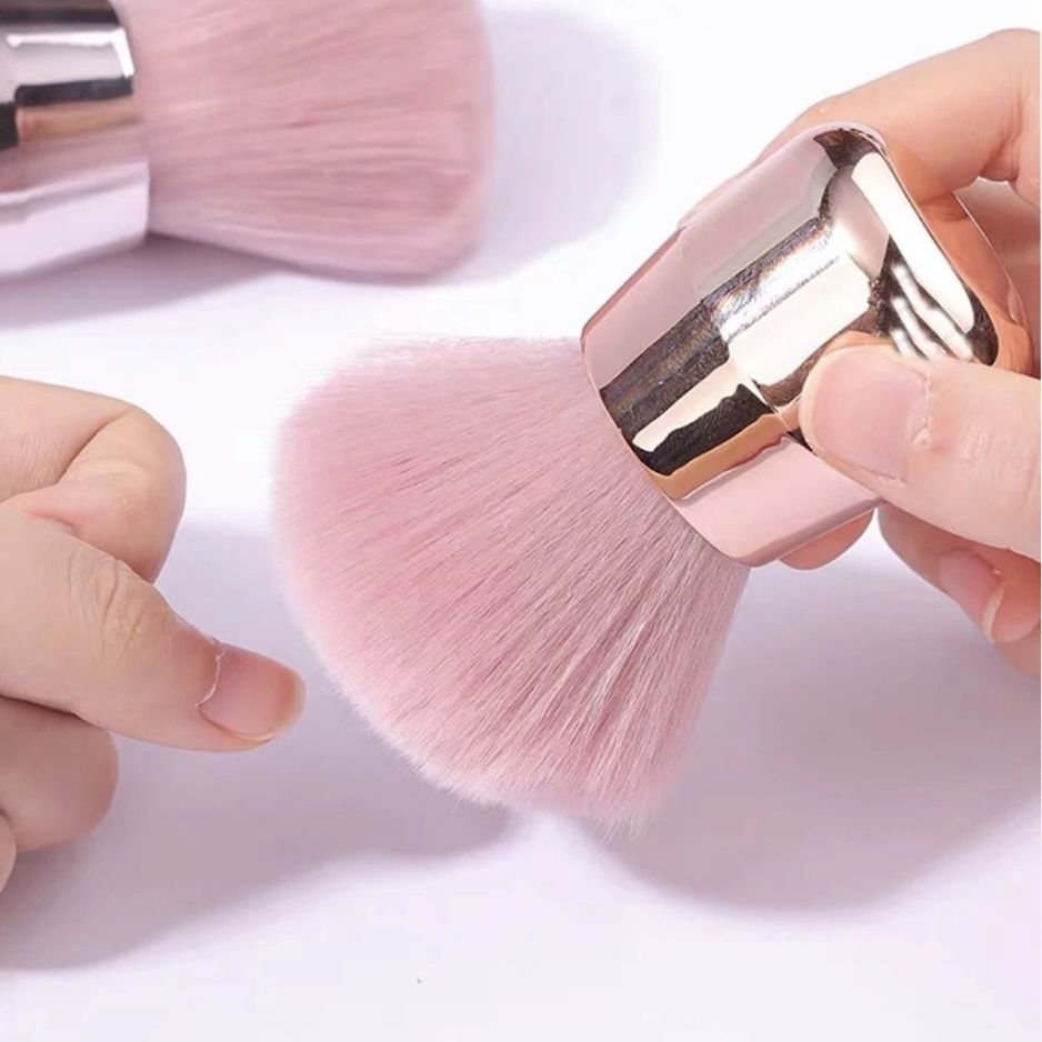 Chổi Phủi Bụi Nail Cán Ngắn Cao Cấp